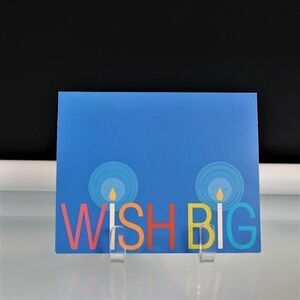 Wish Big Happy Birthday Card